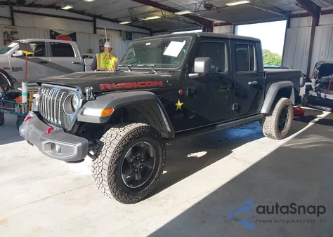 2021 Jeep Gladiator Rubicon 4X4 из США, поврежденный, VIN 1C6JJTBG9ML616952